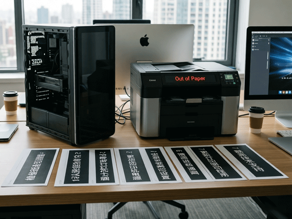 HP OfficeJet 5740在Mac打印报错“Out of Paper”怎么办？7步精准排查