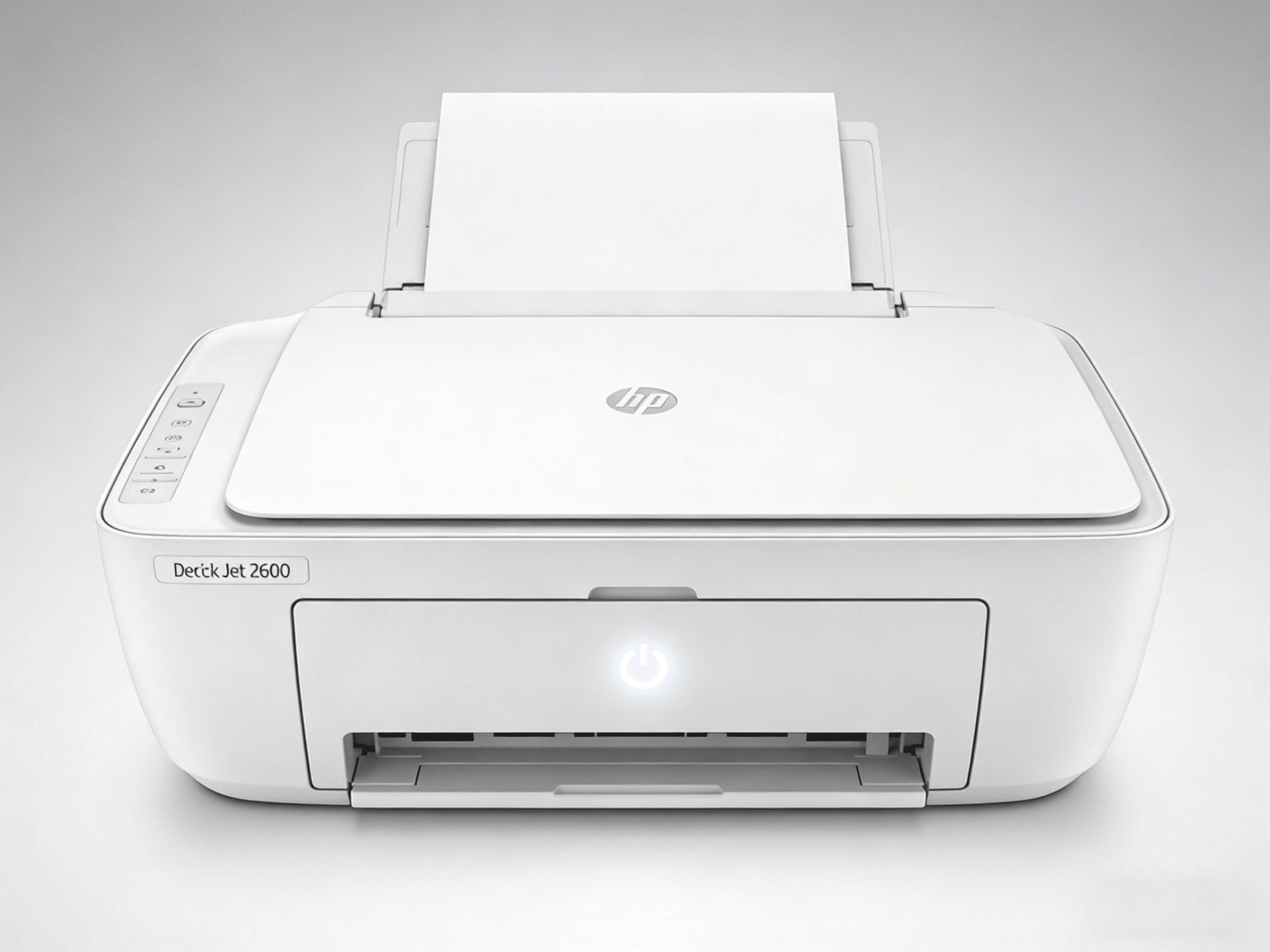 HP DeskJet 2600 白色电源灯闪烁？3步强制重置与故障排查指南