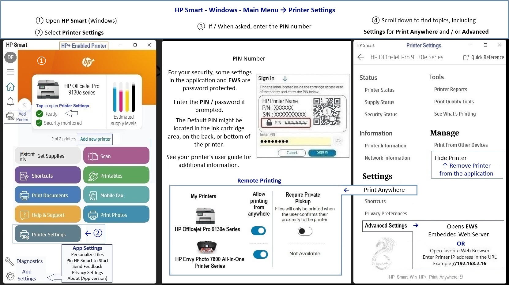 HP Smart Tank 7600 系列打印机 Print Anywhere 电子邮件地址修改教程 | 无法更改邮箱解决方案