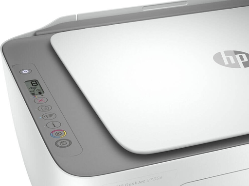 HP DeskJet 2755e All-in-One Printer 墨盒已满却打印空白怎么办｜拆除墨盒保护胶带教程