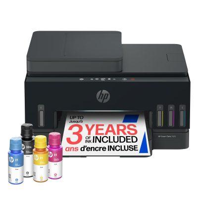 HP Smart Tank 7603 All-in-One Printer 卡在“HP 软件正在设置打印机”怎么办｜强制重启与冷重置教程